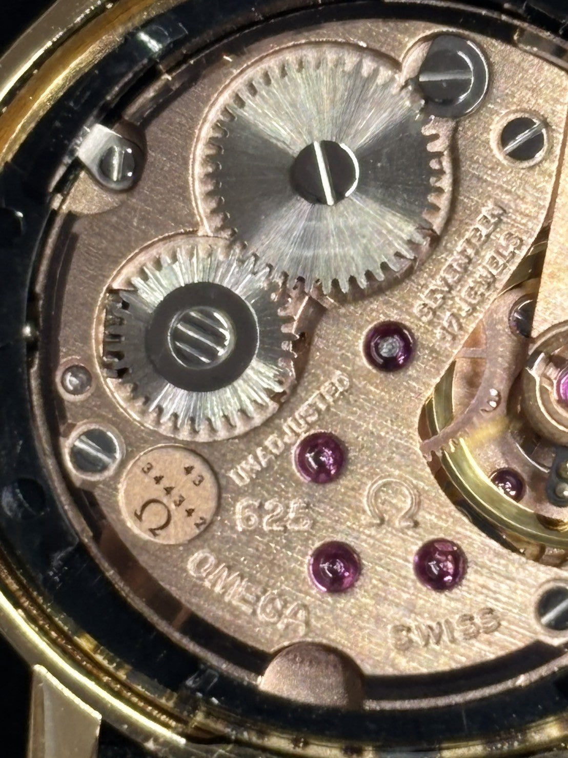 Overhauled[Exc+5] OMEGA De Ville Cal.625 511.0508 24mm Gold Manual Women's Watch