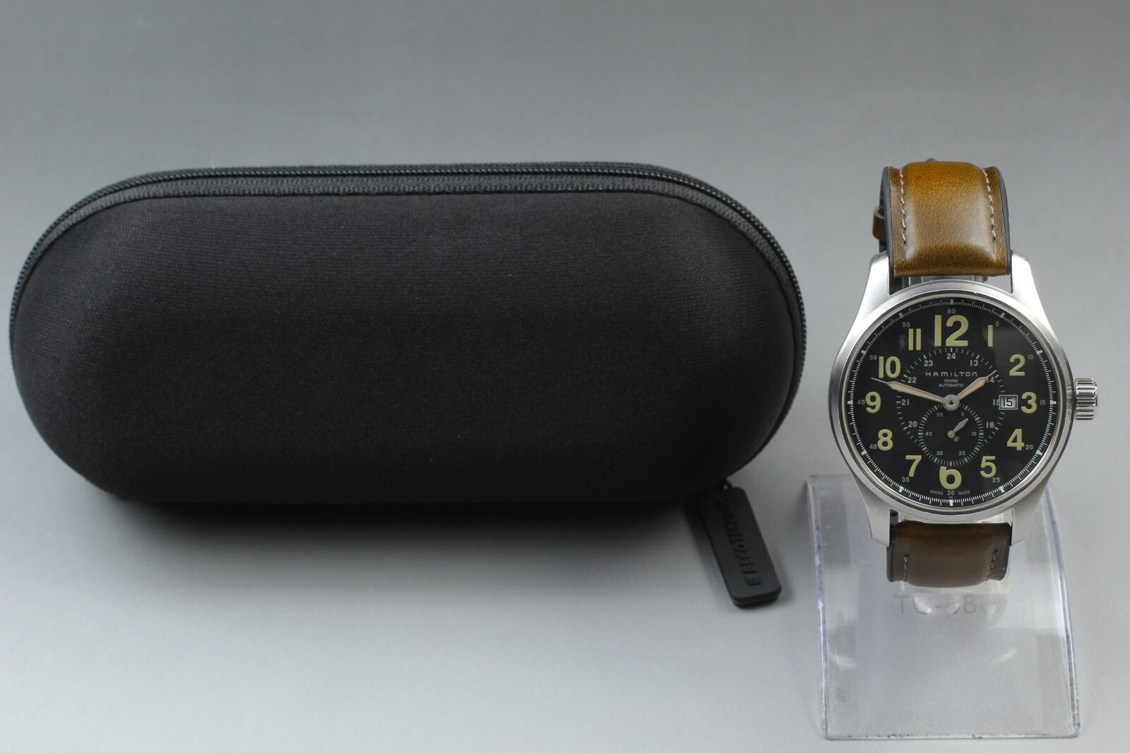 [Exc+5] Hamilton Khaki Field H706550 Officer Automatic Men's Watch From JAPAN