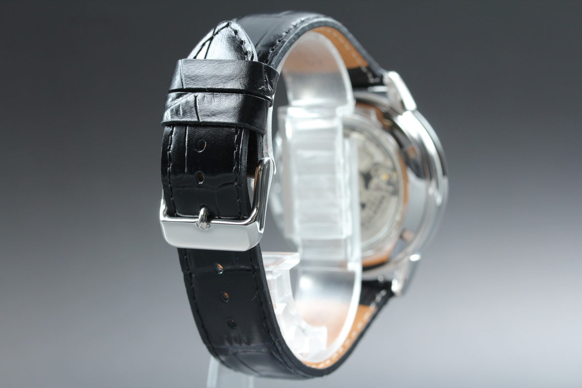 SEIKO Presage 6R15-02Z0 SARX027 AT Enamel Dial White Black 38mm Mens Watch JAPAN