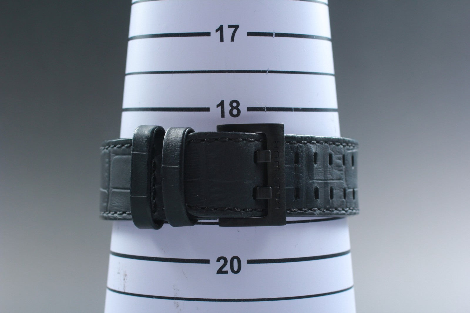 overhauled Hamilton Khaki Aviation Converter H767360 Automatic Black Watch 45mm