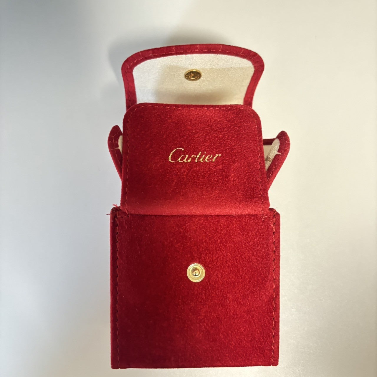 Vintage Cartier Must Colisee Vermeil 590002 Gold Dial Women's Qz Watch [Pouch]
