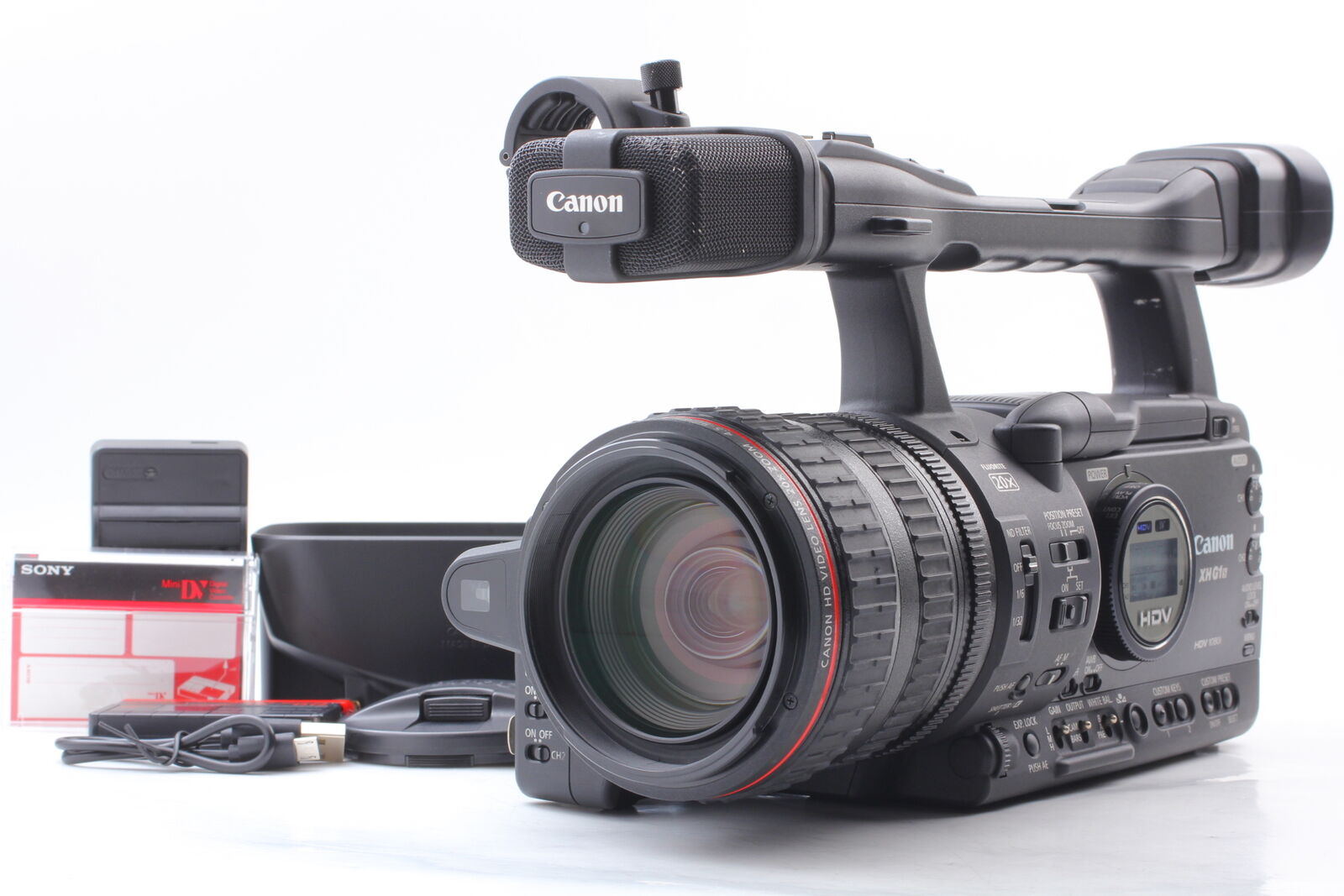 [N MINT-] Canon XH G1S High Definition HDV Camcorder Camera 1080i 20x Lens JAPAN