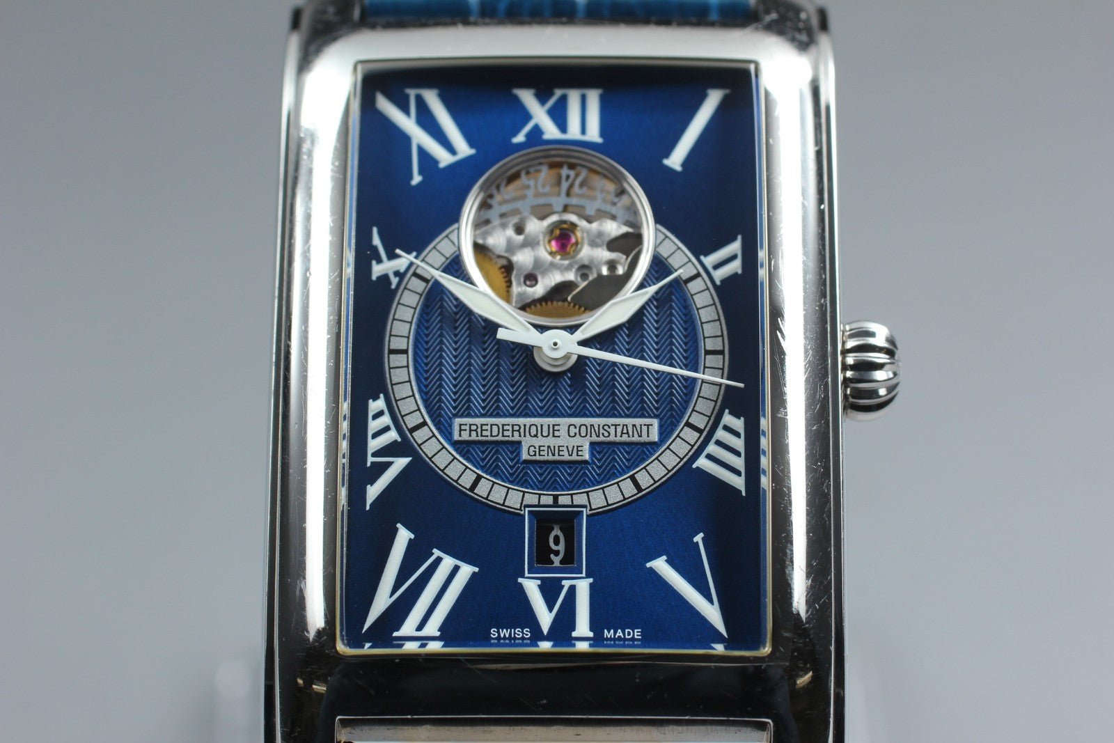 Limited [Exc+5 Box] FREDERIQUE CONSTANT FC-315NS4C26 Blue Automatic Men's Watch