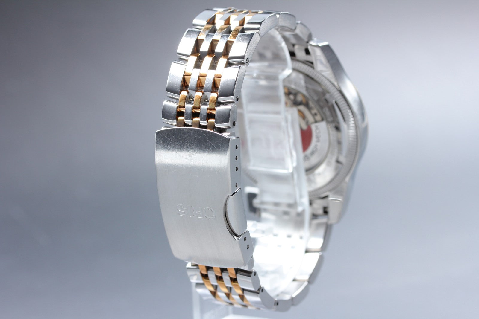 [Exc+5] ORIS Big Crown Pointer Date 7628 Silver Gold Automatic Men's Watch JAPAN