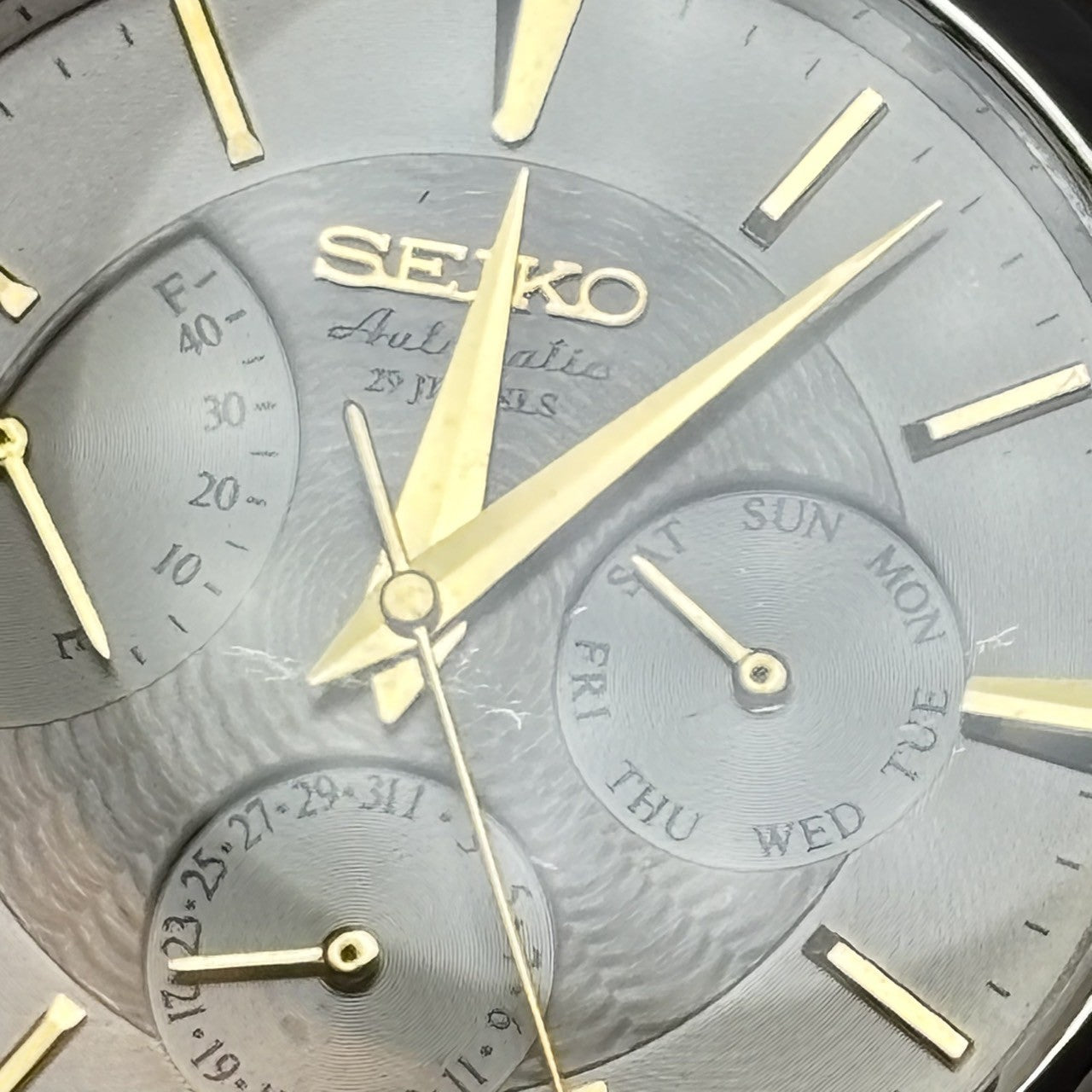 [Exc+5] SEIKO Mechanical 6R20-00B0 SARC005 Ivory Black Automatic Men's Watch JP