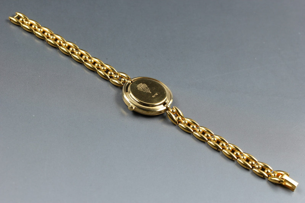 [Overhauled] Gucci Change Bezel 11/12 Gold Bezel 26mm Women's Qz Watch Vintage
