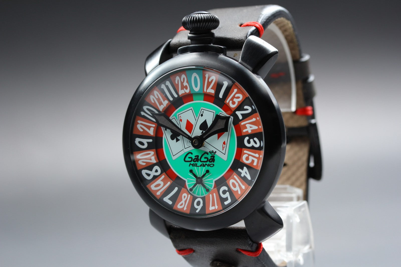 GaGa MILANO Manuale 48 Limited to 500 Automatic Men's Watch 48mm JAPAN Box