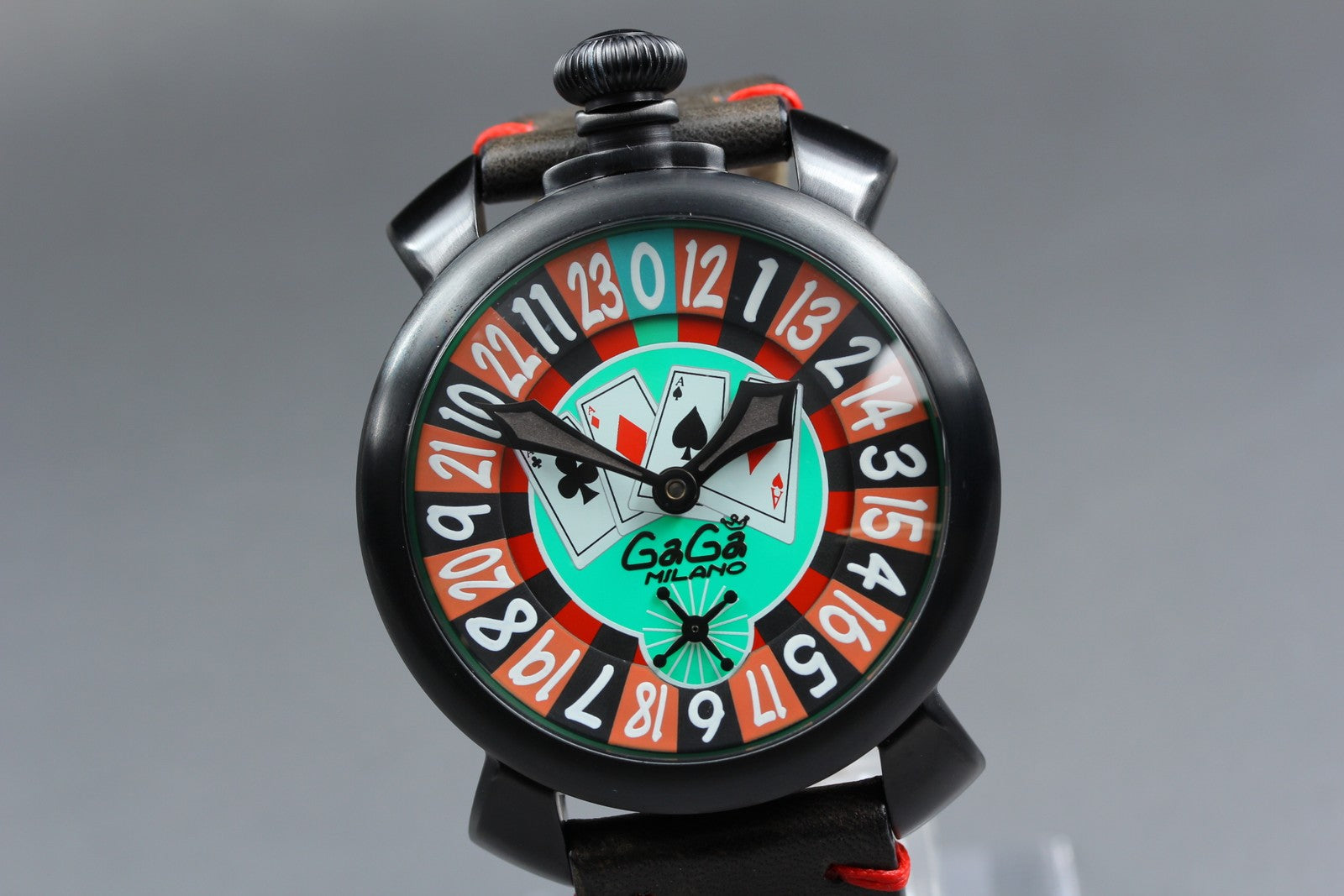 GaGa MILANO Manuale 48 Limited to 500 Automatic Men's Watch 48mm JAPAN Box
