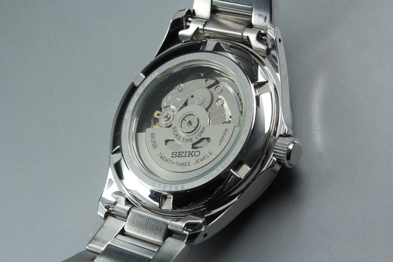 SEIKO Mechanical 4R35-03X0 SZSB012 Automatic Black Men's Watch 39mm JAPAN Box