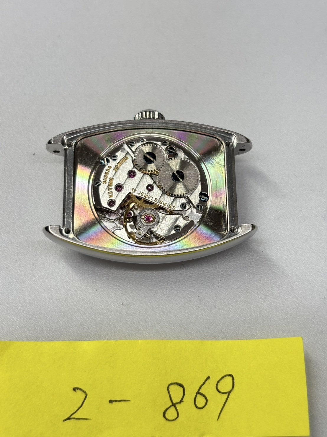 [Near MINT Box] Franck Muller Tonneau Curvex 1750S6 Silver Manual Women's Watch