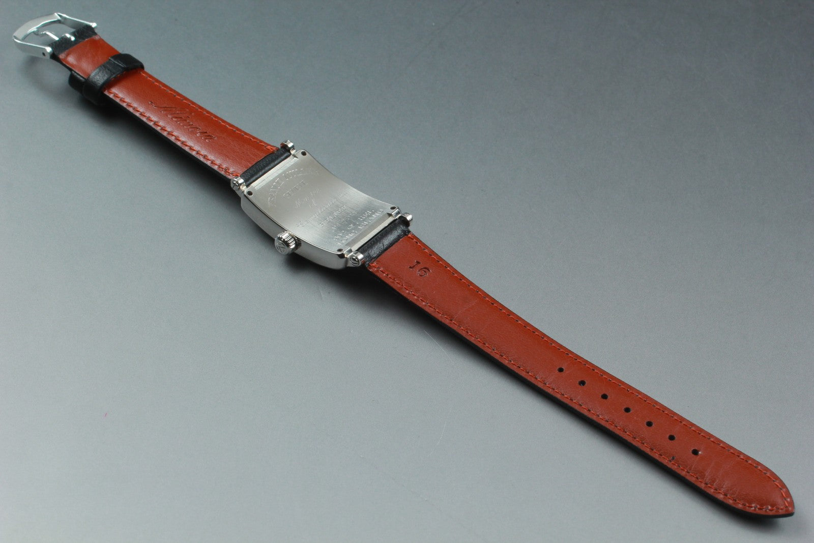 [Near MINT Box] Franck Muller Long Island 902QZ 23mm Silver Women's Watch JAPAN