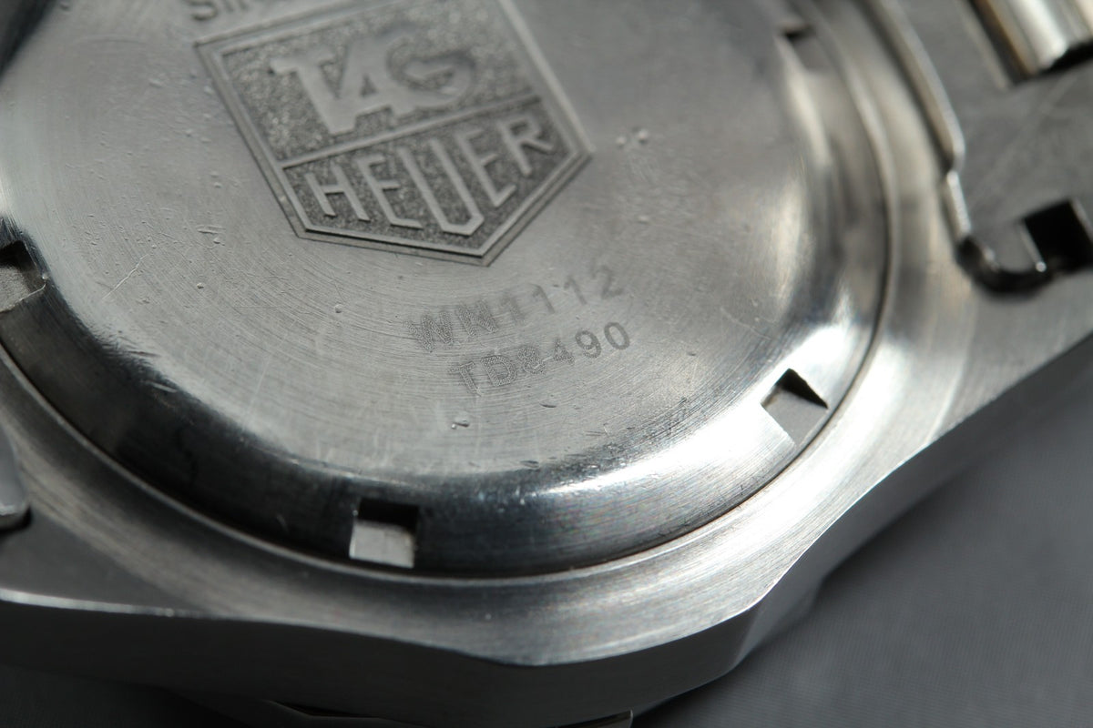 New Batt TAG HEUER Exclusive 2000 WN1112 Quartz Blue Dial Watch 39mm JAPAN Box