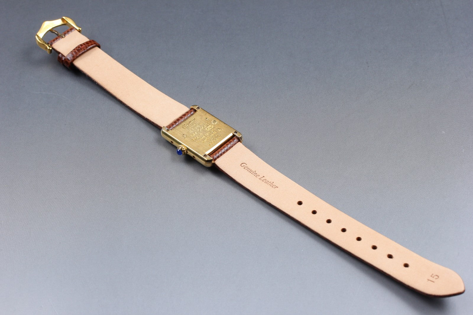 Vintage [Exc+5] Cartier Must de Cartier Tank 5057001 SM 20mm Women's Qz Watch