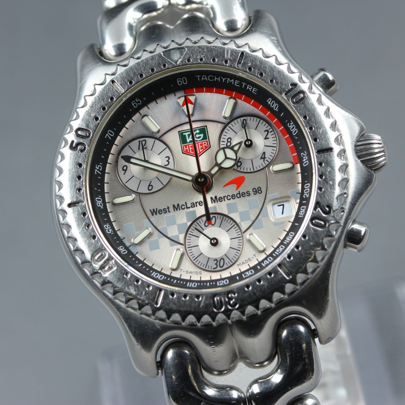 Overhauled TAG Heuer SEL CG1117 F1 McLaren Mercedes Limited Model Quartz  Watch