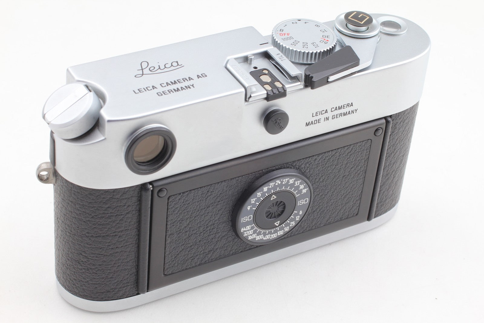 0.85 TTL [Top MINT] Leica M6 10466 Chrome 35mm Rangefinder Film Camera JAPAN