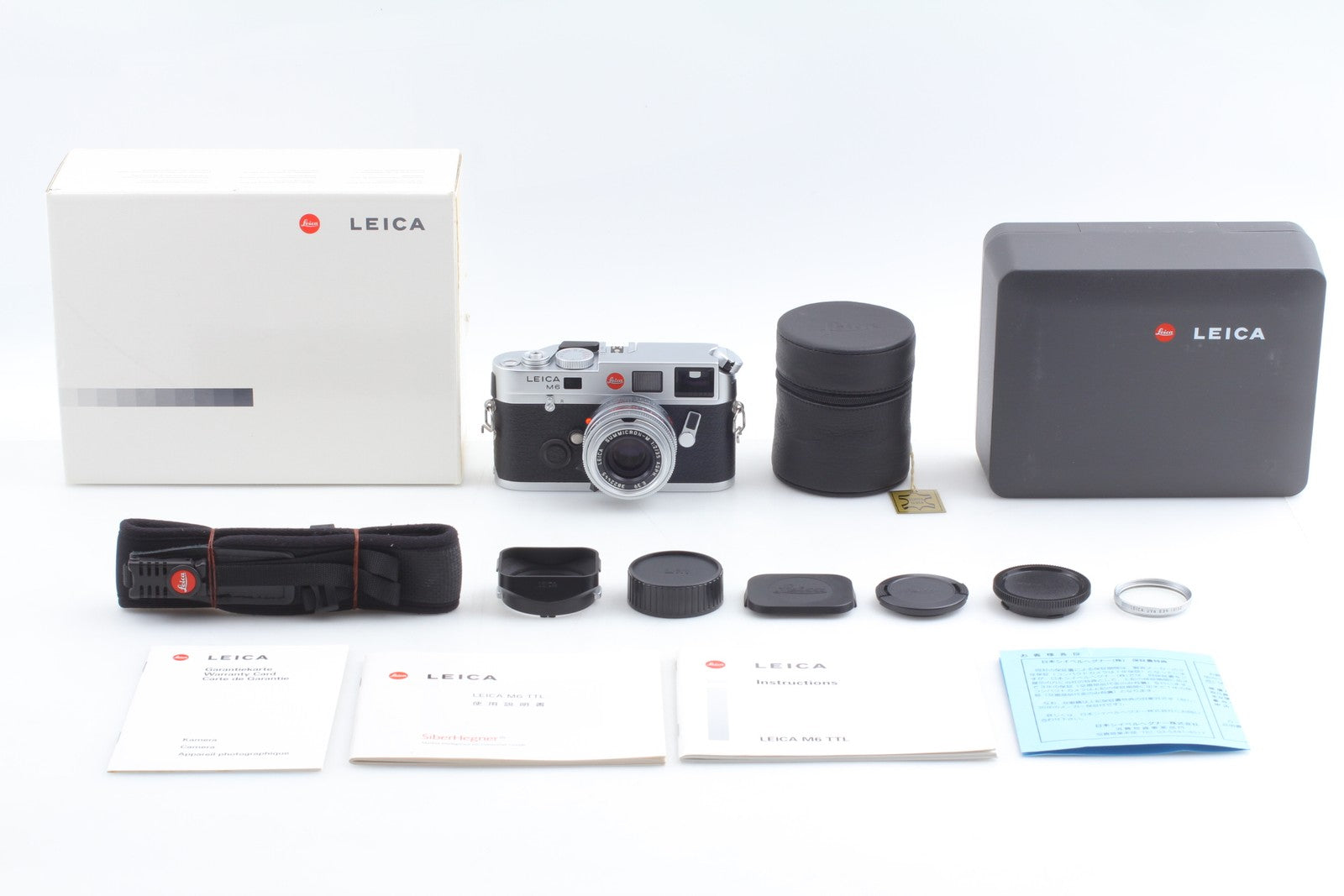 [Top MINT] Leica M6 TTL 0.72 Film Camera + SUMMICRON-M 35mm f/2 ASPH Lens JAPAN