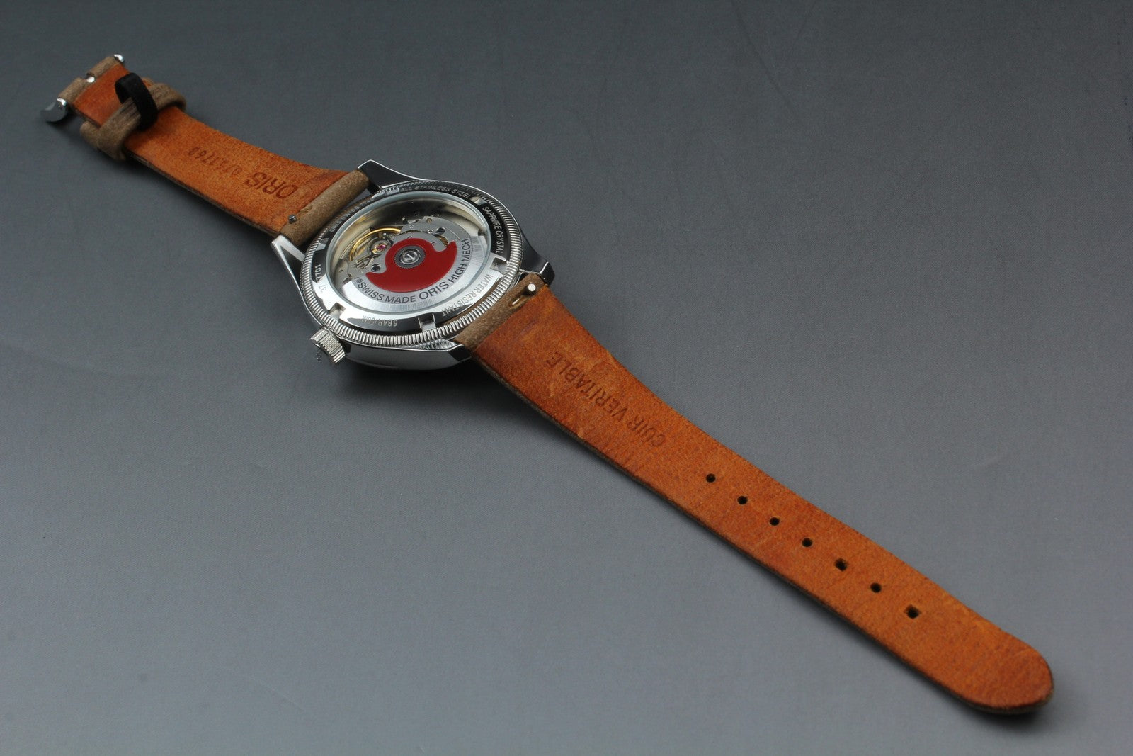 [Near MINT- Box] ORIS Big Crown Pointer Date 7749 Green 35mm AT Unisex Watch