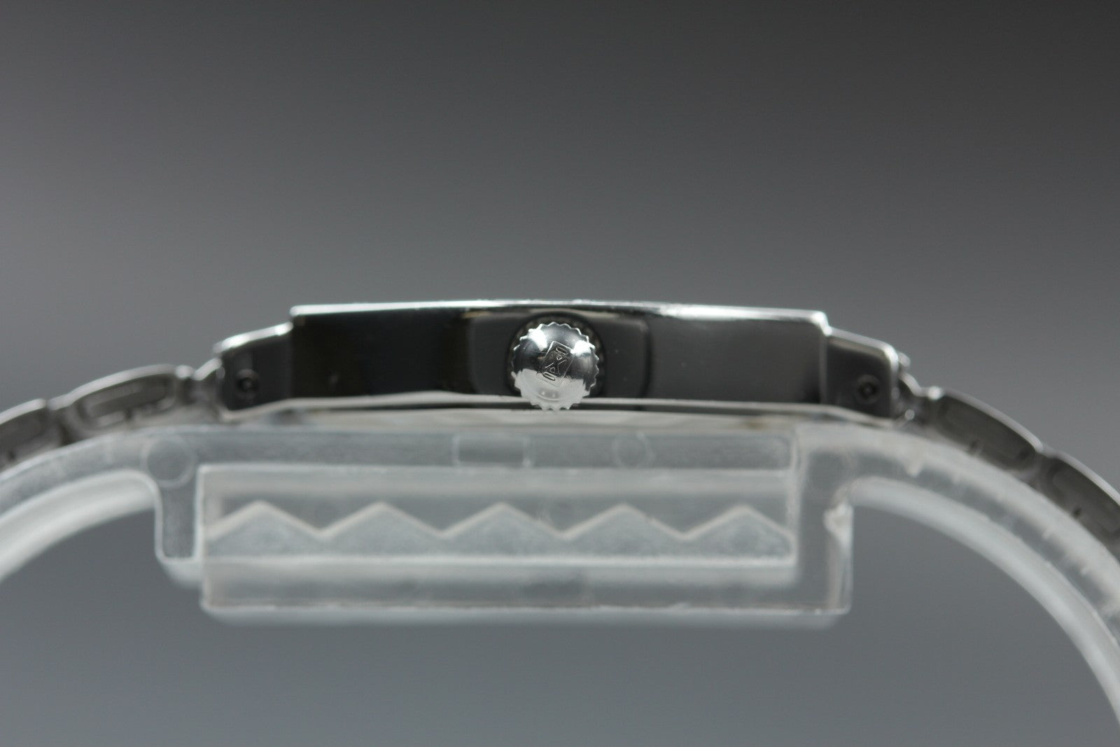 New Batt LONGINES L5.184.0 Quartz diamond bezel Silver Women's Watch 20mm JAPAN