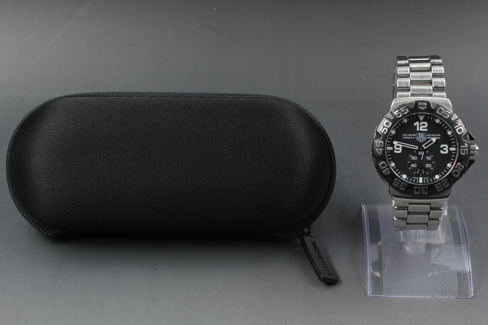 TAG Heuer Formula 1 WAH1010 Black Dial Quartz Men's Watch 44mm From JAPAN