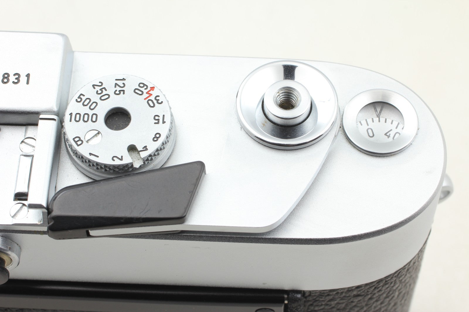 [MINT] Leica M4 35mm Film Camera Chrome Silver Germany From JAPAN