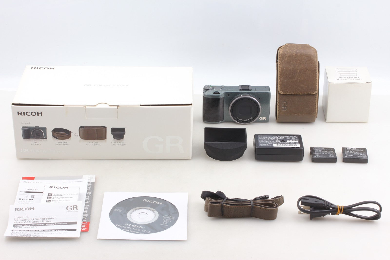 [Top MINT] RICOH GR Green Wavetone Limited Edition Only 5000 Made / 1700 Shots
