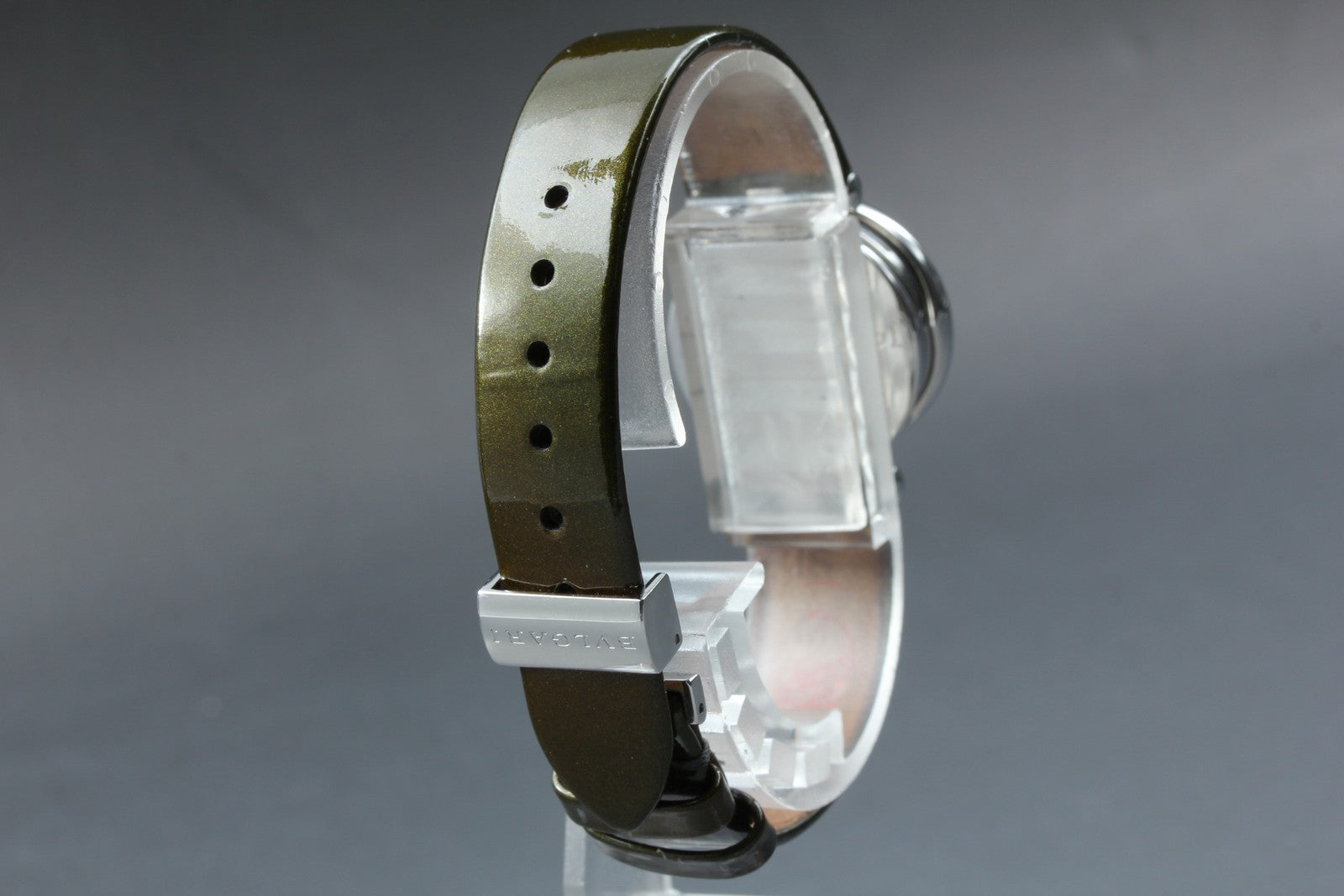 New Batt* BVLGARI B.zero1 BZ22S Quartz Black Dial Women's Watch 22mm N MINT*Box