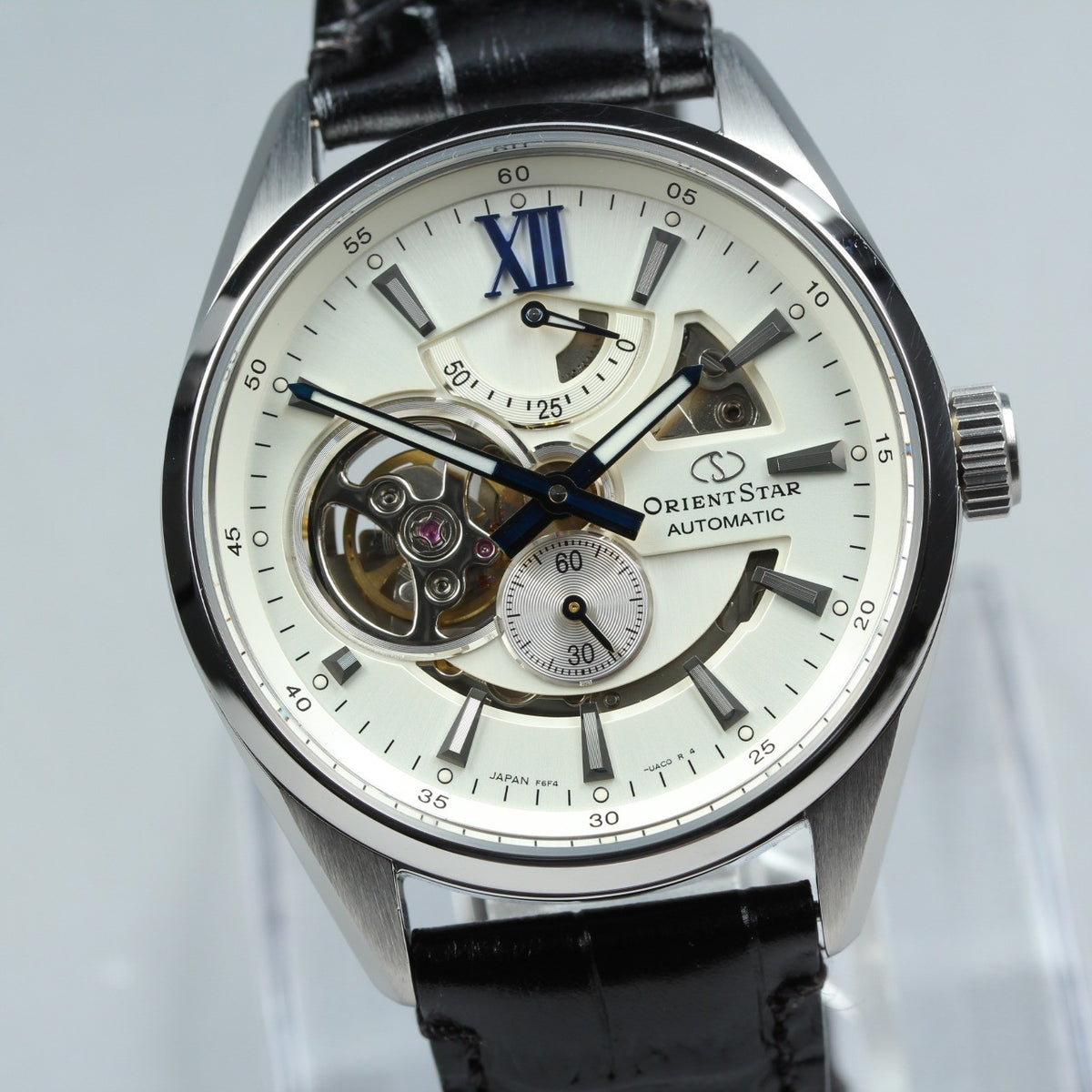ORIENT Star F6F4-UAB0/RK-AV0007S Automatic Men's White Dial Watch 41mm JAPAN Box