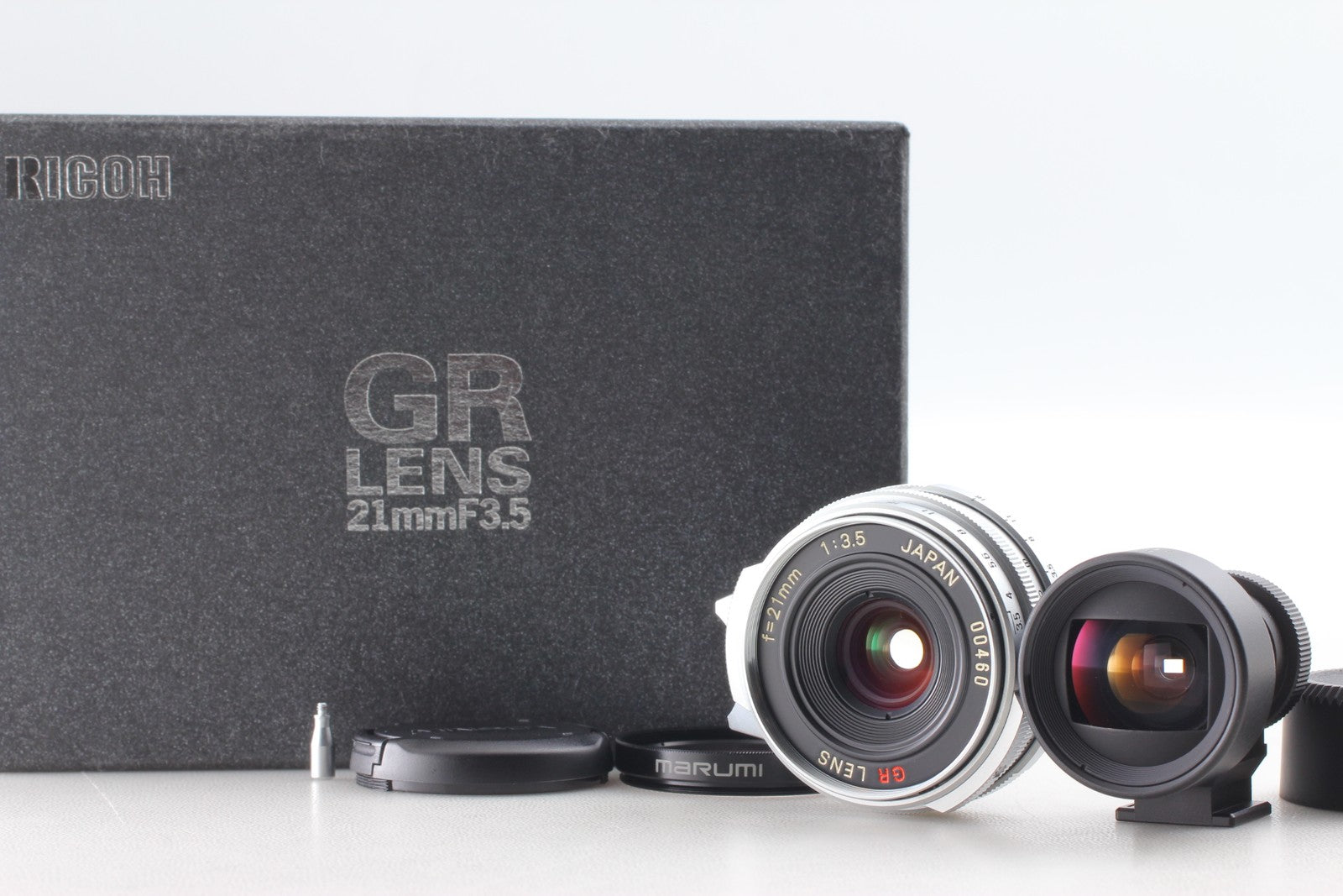 Ricoh 21mm f3.5 ++ for 楽一番公式アカウント52 MINT in Box w/ Finder] RICOH GR 21mm f/3.5 Lens For L39 LTM Leica Fro