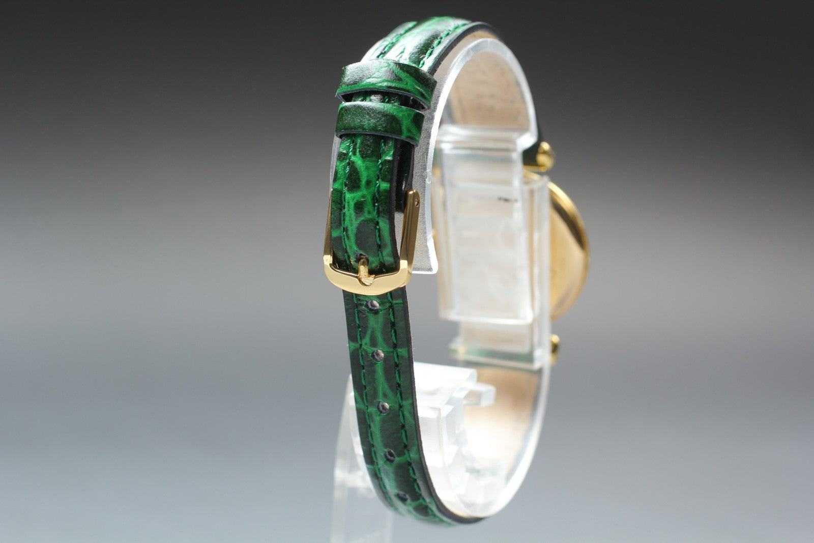 Vintage [Near MINT- Pouch] Cartier Must Colisee Vermeil 1902 Women's Qz Watch