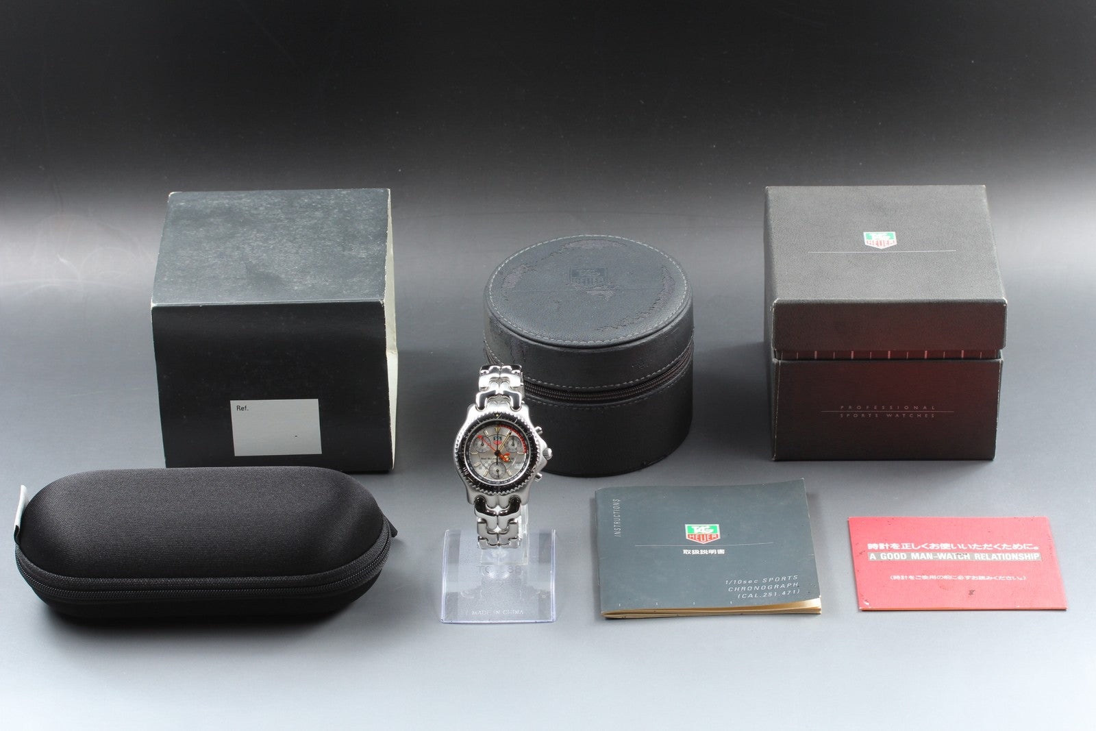 [READ!] TAG Heuer CG1117 S/el West McLaren Mercedes Limited Men's Qz Watch Box