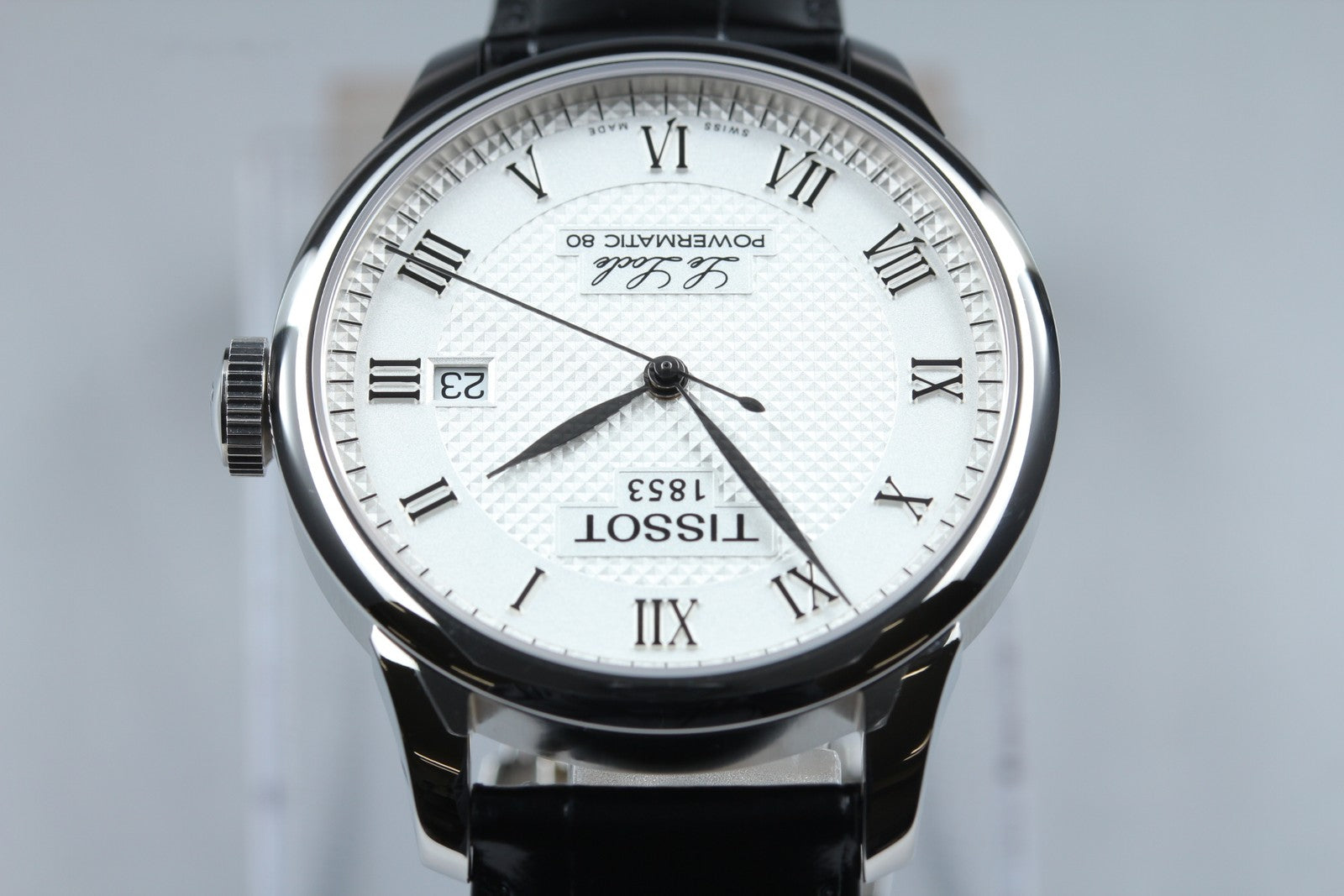TISSOT Le Locle Powermatic 80 T006407B Automatic Date Men's Watch 39mm JAPAN Box