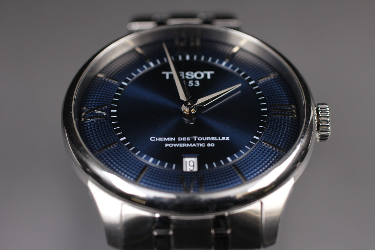 TISSOT Chemin des Tourelles Powermatic T139807 Automatic Men's 39mm JAPAN Box