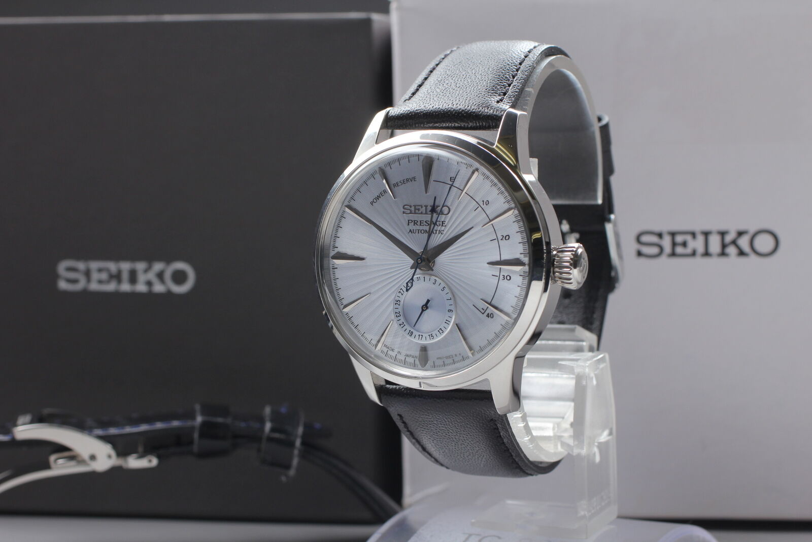 [Near MINT Box] SEIKO Presage 4R57-00E0 SARY081 Blue Men's Automatic Watch JAPAN