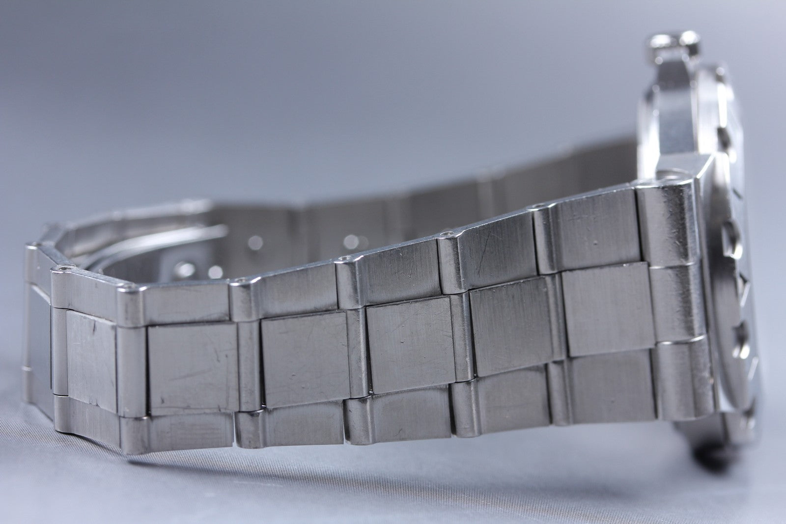 Overhauled [Exc+5] BVLGARI Diagono Scuba SD38S Black Automatic Men's Watch