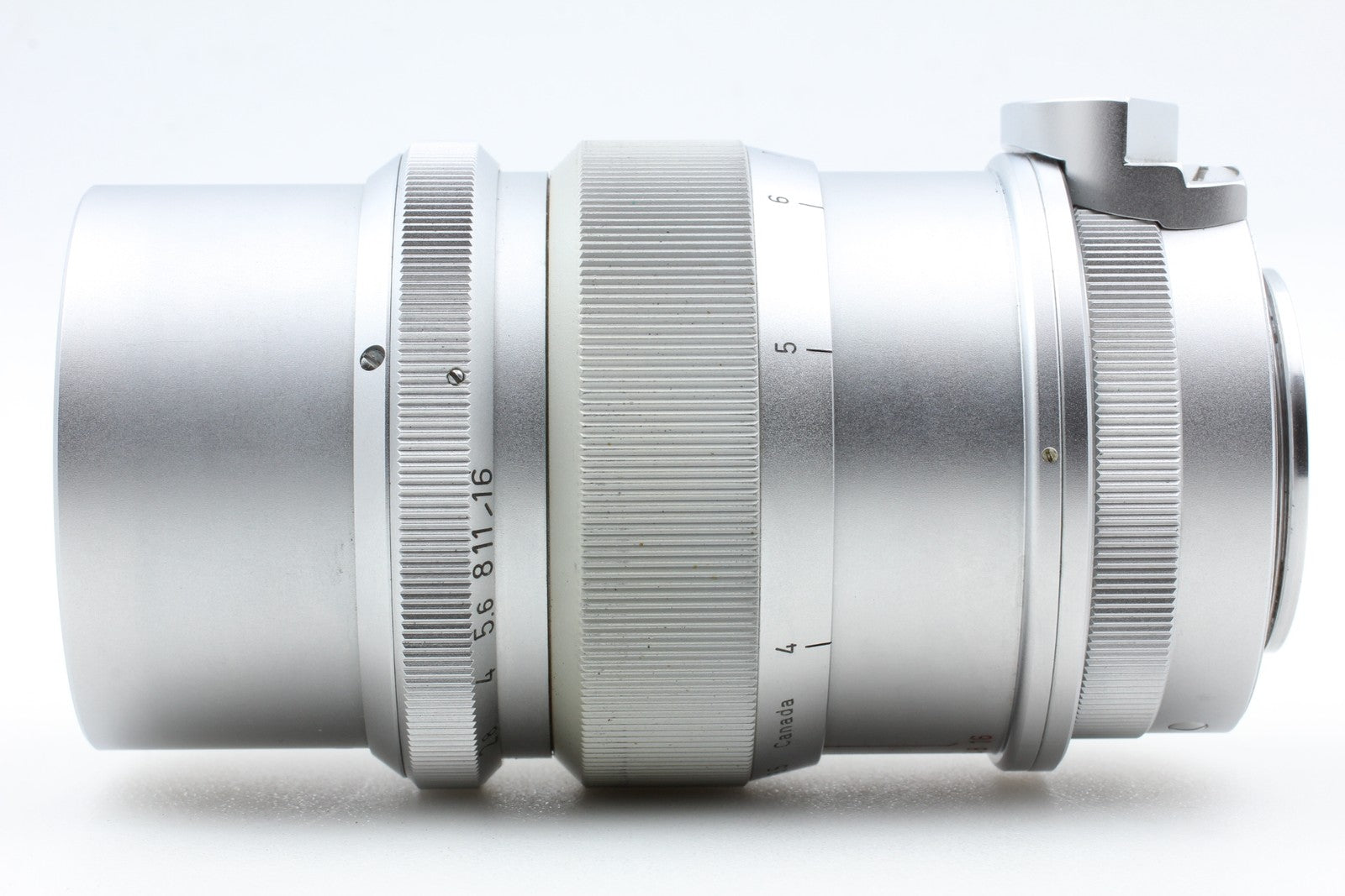 Cla'd [MINT w/ Hood] Leica Summicron 9cm 90mm f2 1st Canada Lens From JAPAN