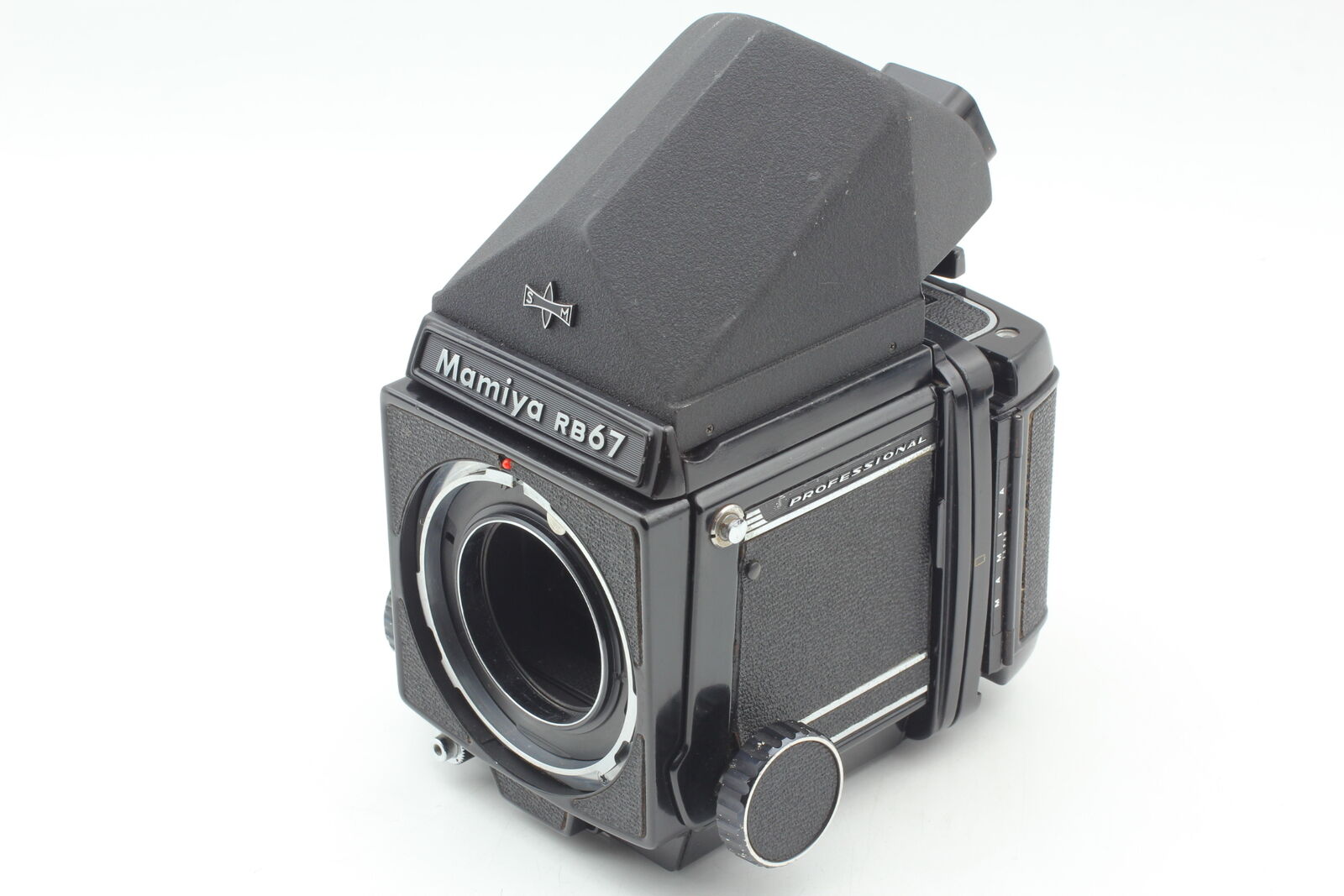 [Exc+5 w/Hood] Mamiya RB67 Pro Film Camera + Sekor C 180mm f4.5 Lens From JAPAN