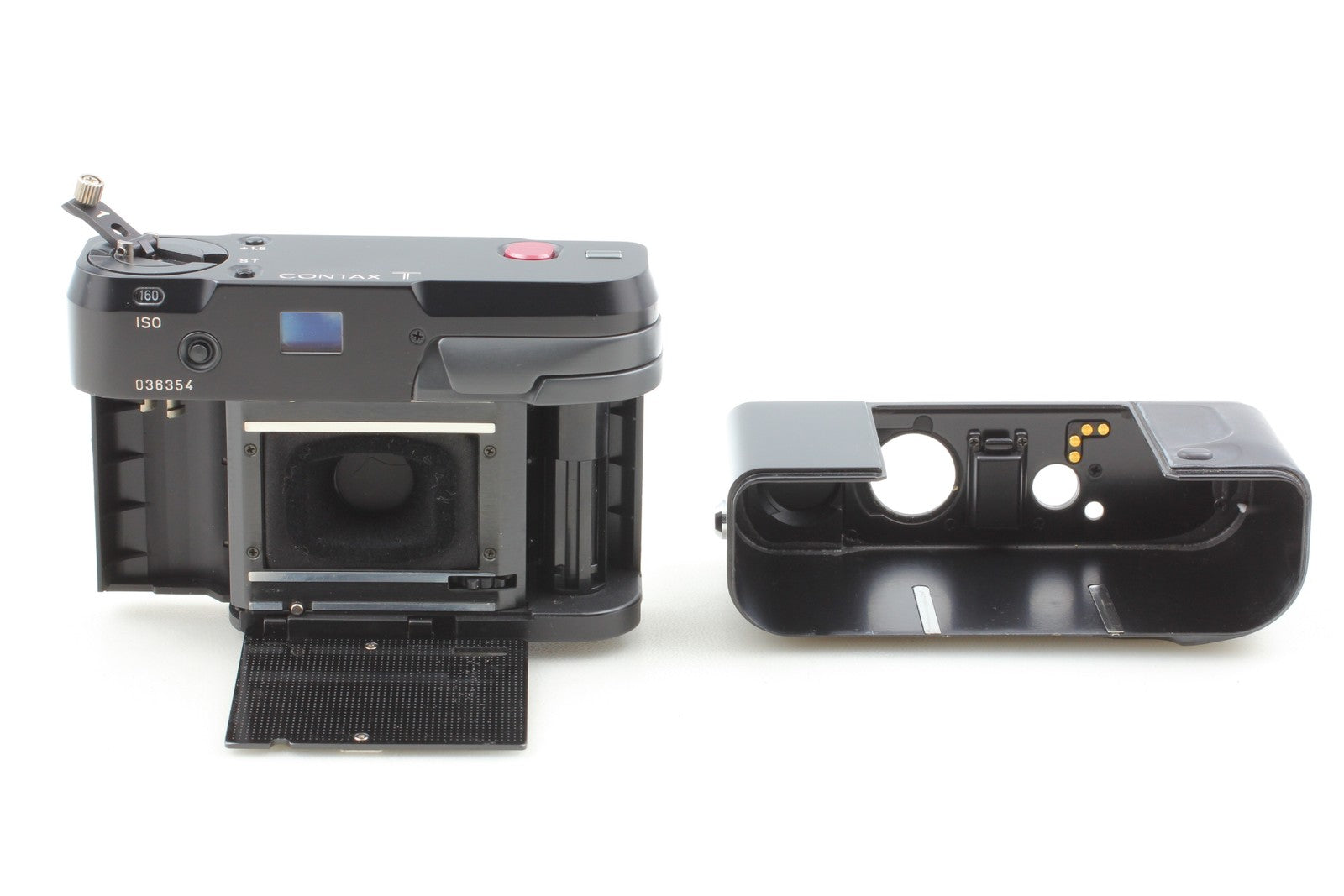 [Near MINT] Contax T Black Rangefinder 35mm Film Camera Carl Zeiss Lens JAPAN