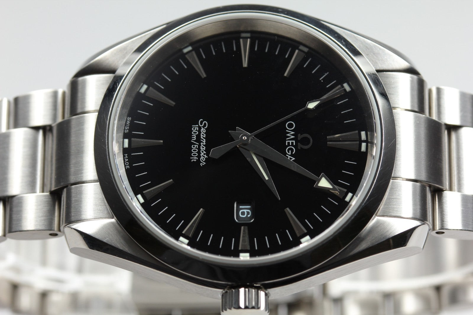 OMEGA Seamaster Aqua Terra 2517.50 Cal.1538 150M Black 38mm Qz Mens Watch [Box]