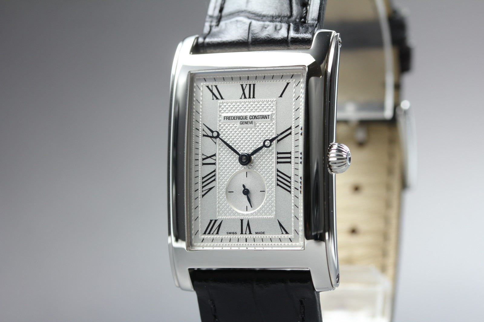 Frederique Constant FC-200/235XC25/6 26mm Silver Black Men's Quartz Watch [Box]