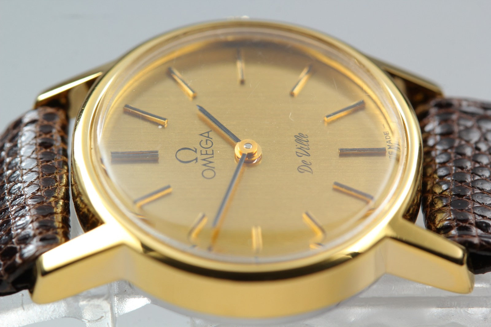 Overhauled[Exc+5] OMEGA De Ville Cal.625 511.0508 24mm Gold Manual Women's Watch