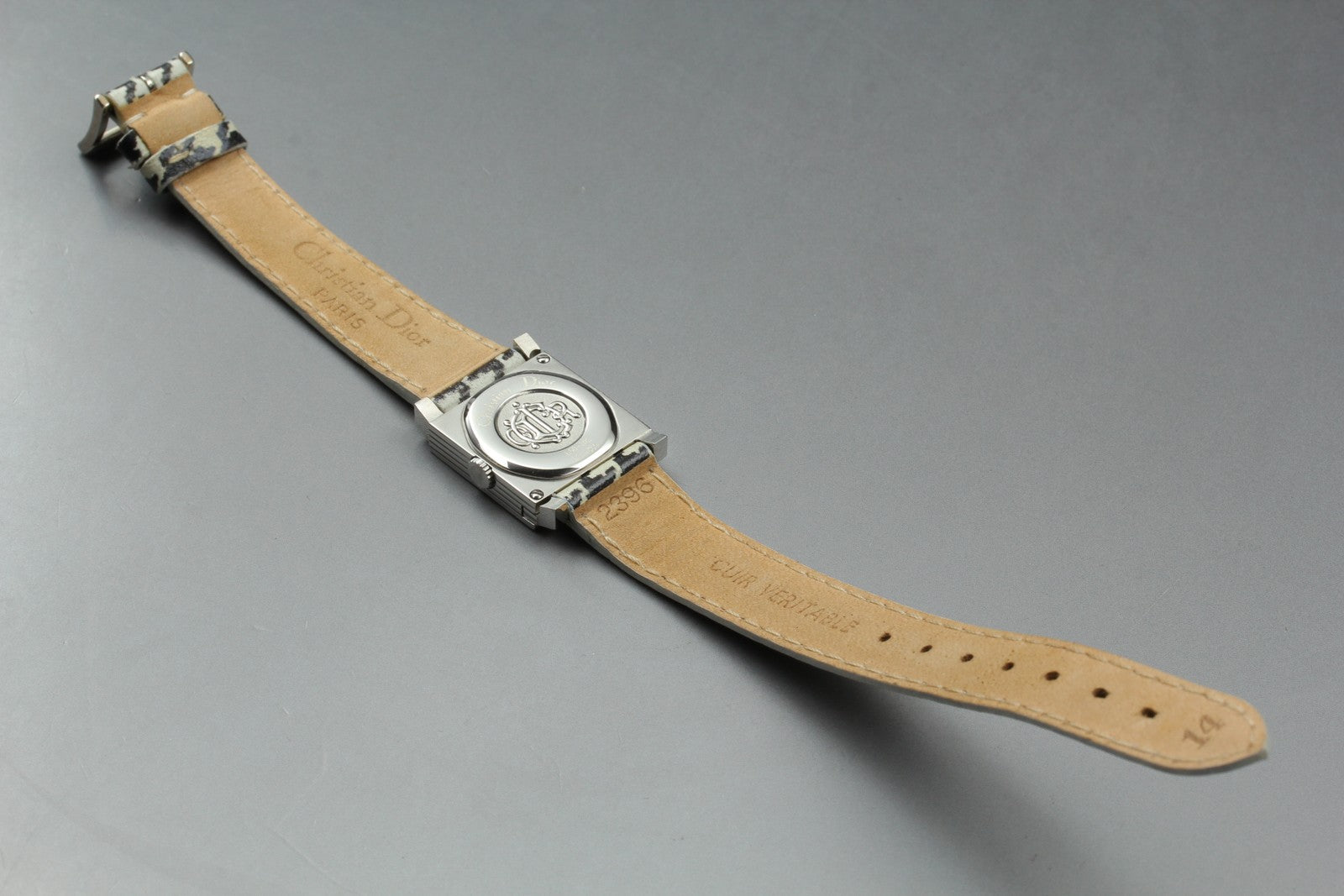 [Exc+5] Christian Dior D60-109 La Parisienne Silver 19mm Women's Quartz Watch