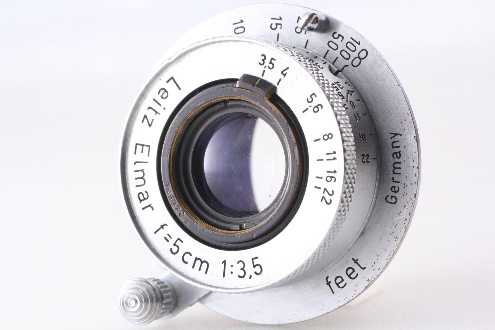 [N MINT w/ Finder Case] Leica IIIf Film Camera + Elmar 5cm 50mm f3.5 Lens JAPAN