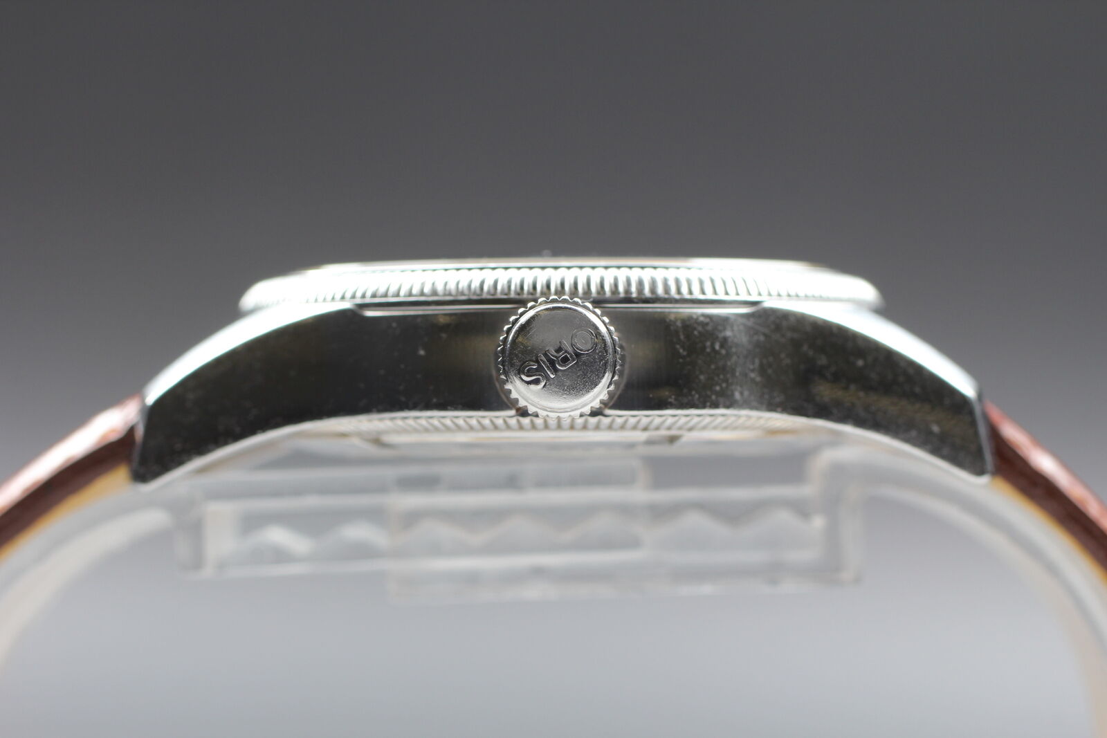 [Exc+5 w/ Box] ORIS Big Crown 7649 Automatic Gray Dial Men's Watch From JAPAN