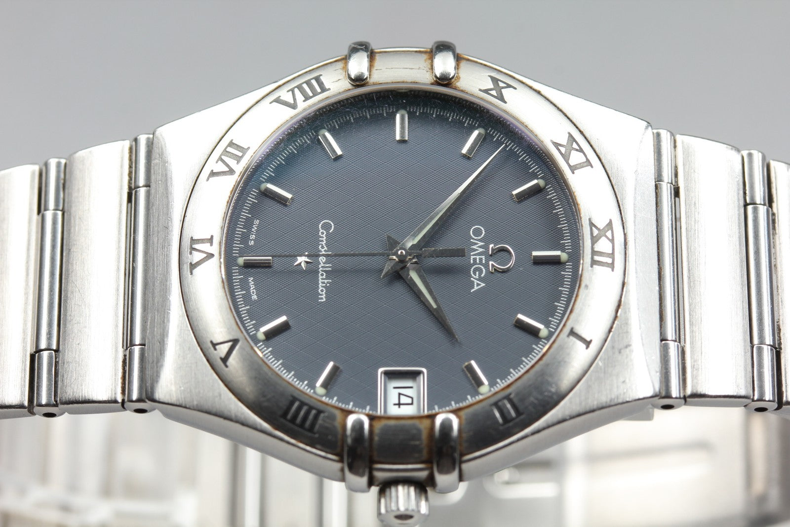 New Batt Vintage OMEGA Constellation 1512.4 Quartz Women's Watch 33mm JAPAN