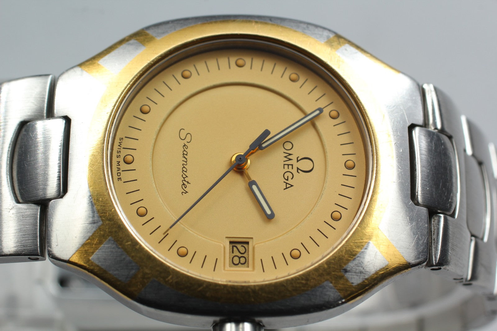 Vintage OMEGA Seamaster Polaris 396.1022 Cal.1441 31mm Quartz Men's Watch