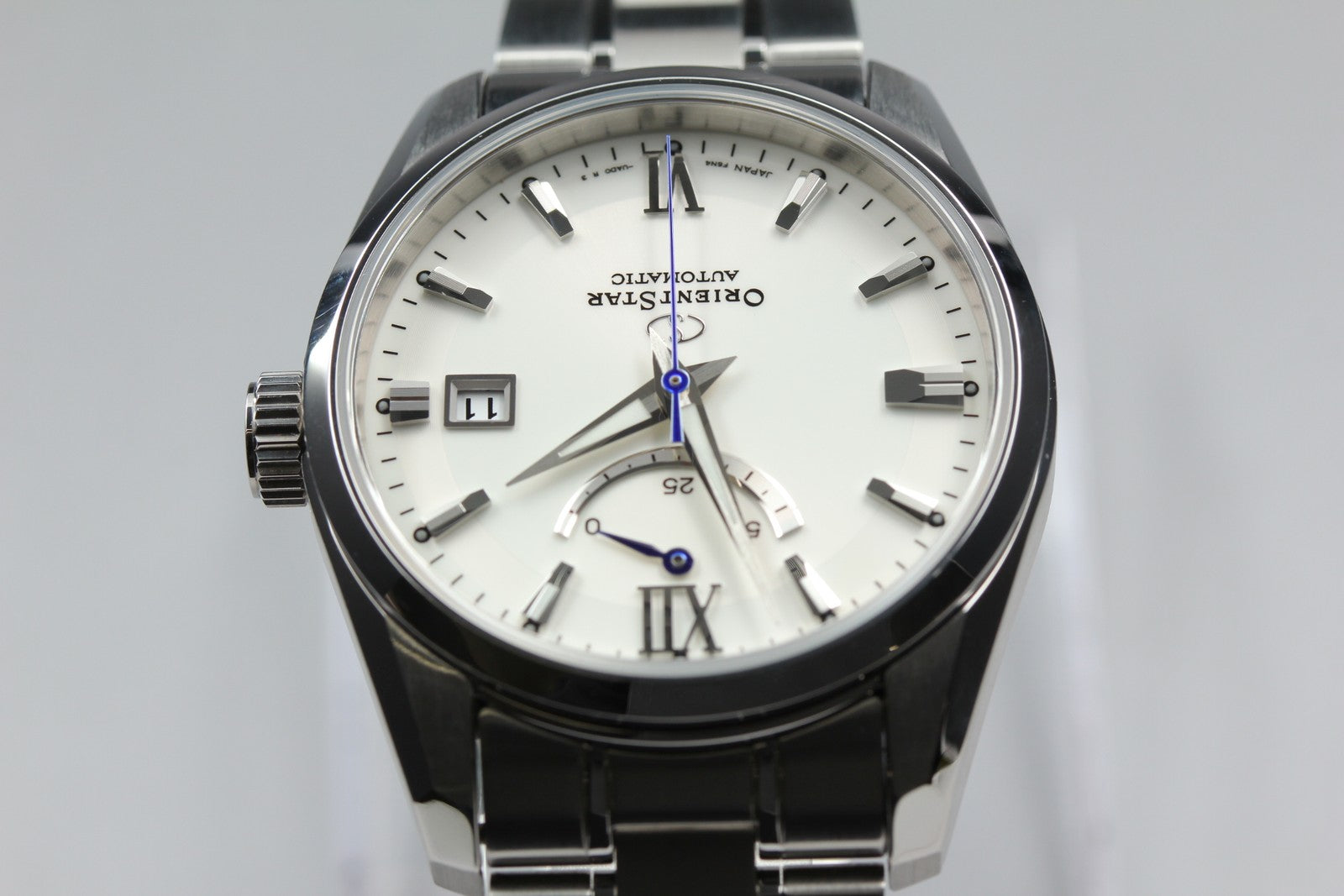 N MINT*Box Orient Star F6N4-UAD0 Power Reserve White Automatic Men's 38mm JAPAN