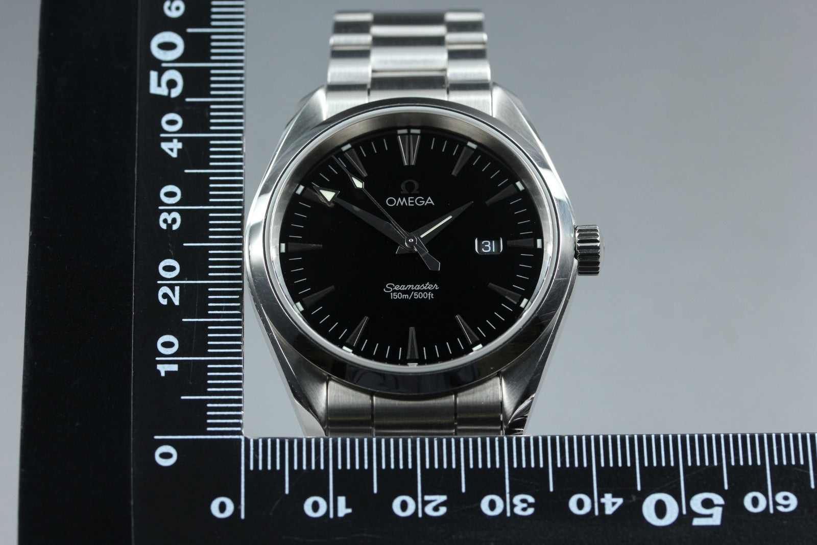 OMEGA Seamaster Aqua Terra 2517.50 Cal.1538 150M Black 38mm Qz Mens Watch [Box]