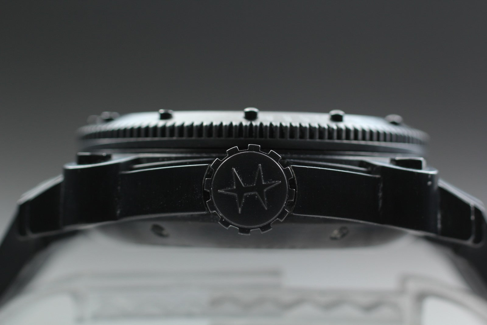 Hamilton Khaki Navy Belowzero H785050 Black Automatic Men's Watch 46mm JAPAN Box
