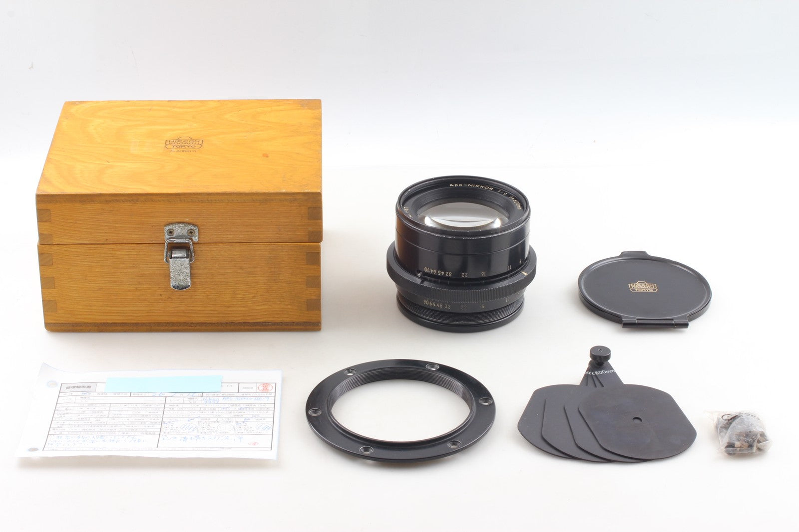 Rare [Near MINT Pro Creaned] Nikon Apo Nikkor 600mm f/9 Nippon Kogaku Lens JAPAN