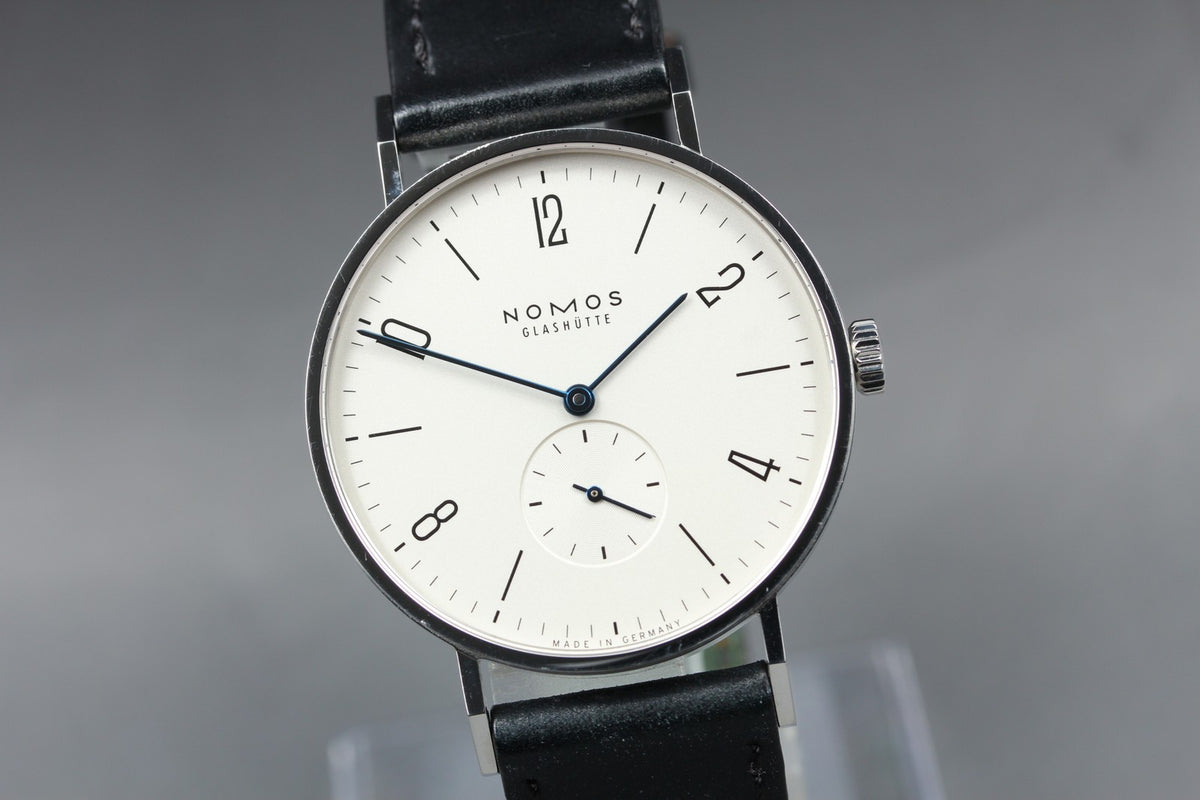 NOMOS GLASHÜTTE Tangente 38mm White Manual Winding Small Second Men’s Watch Box